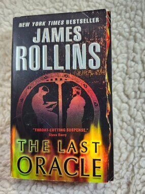 James Rollins The Last Oracle Paperback Harper 2009 Thriller ISBN 9780061230950